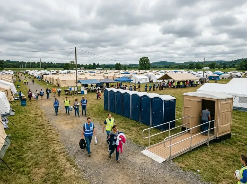 disaster-relief-camp-restrooms-010 — frequently asked questions, Dumpster & Portable Bathrooms Rental in Perry, UT